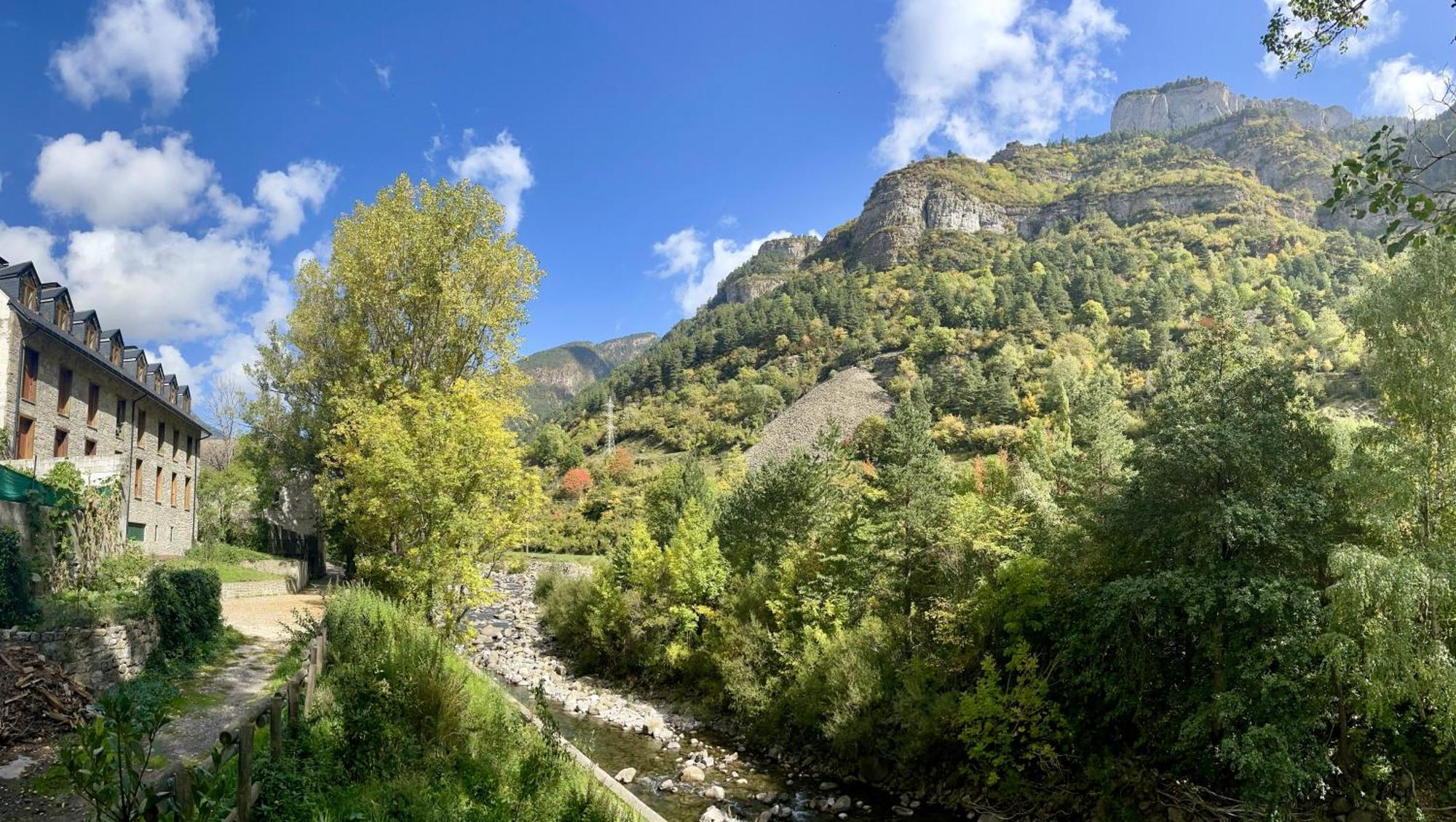 Calmfranc Atico Abuhardillado Con Vistas Al Rio Y La Montana Avistamiento De Ciervos En Pueblo * Canfranc